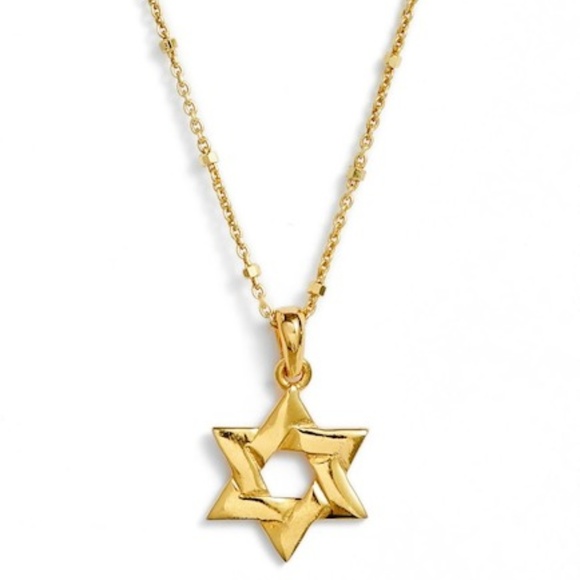 Argento Vivo Jewelry - Argento Vivo Star of David Pendant Necklace